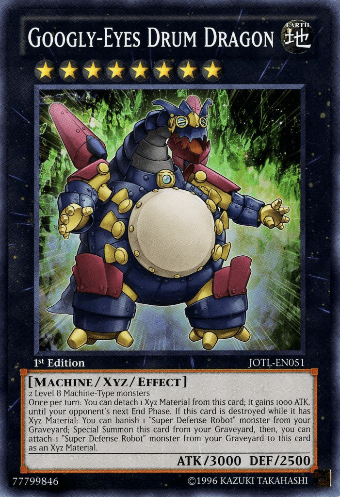 Googly-Eyes Drum Dragon [JOTL-EN051] Common - Josh's Cards