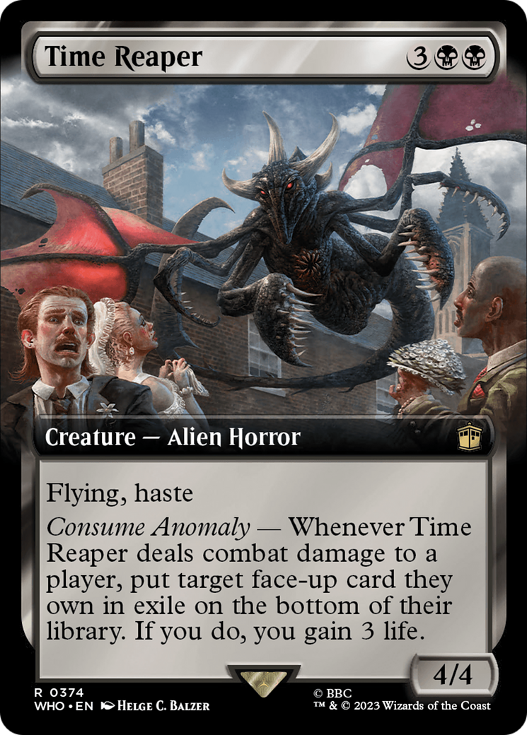 Time Reaper (WHO-374) - Doctor Who: (Extended Art) Foil