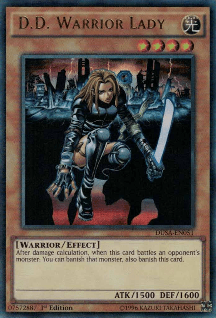 D.D. Warrior Lady [DUSA-EN051] Ultra Rare - Josh's Cards