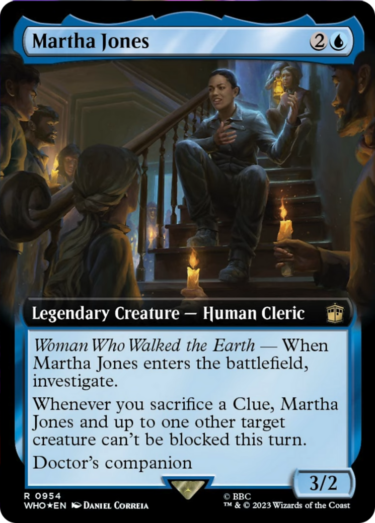 Martha Jones (Extended Art) (Surge Foil) [Doctor Who]