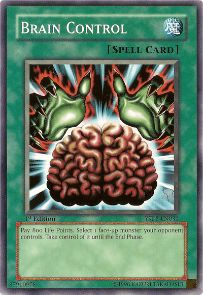 Brain Control [YSDS-EN031] Common - Josh's Cards