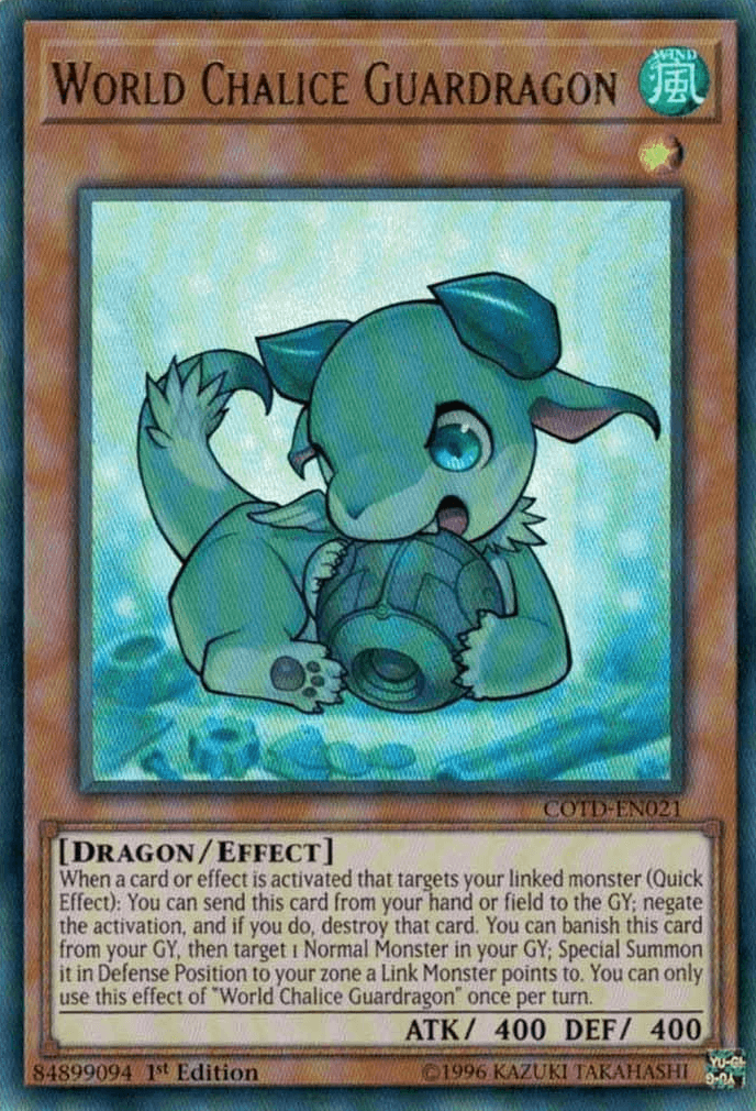 World Chalice Guardragon [COTD-EN021] Ultra Rare - Josh's Cards