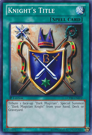 Knight's Title [LCYW-EN072] Common - Josh's Cards