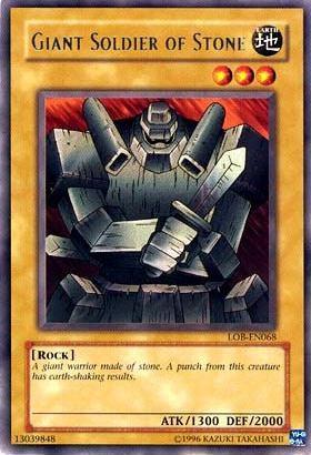 Giant Soldier of Stone [LOB-EN068] Rare - Josh's Cards