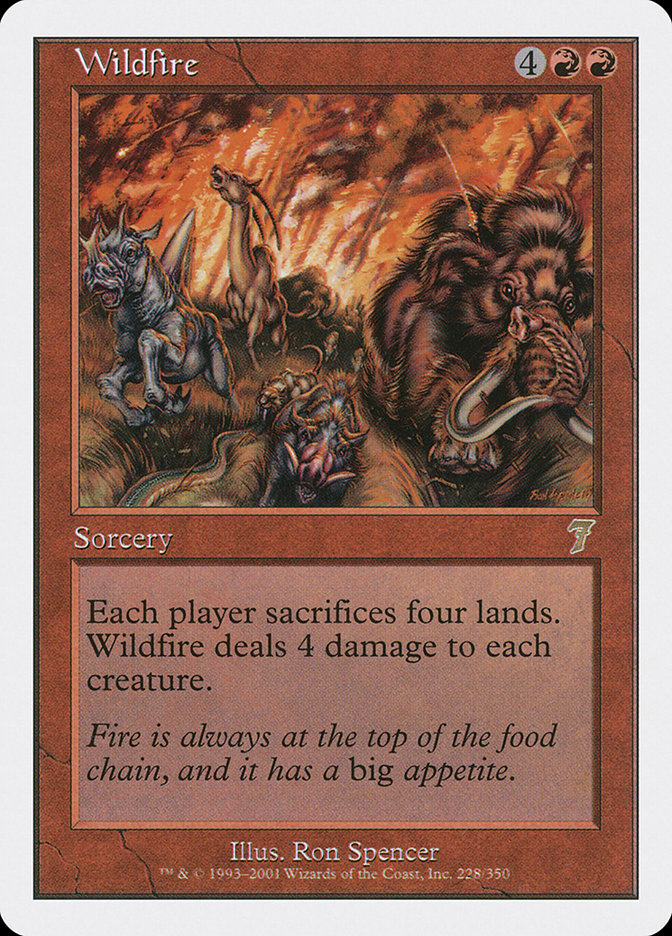 Wildfire [Seventh Edition] Foil