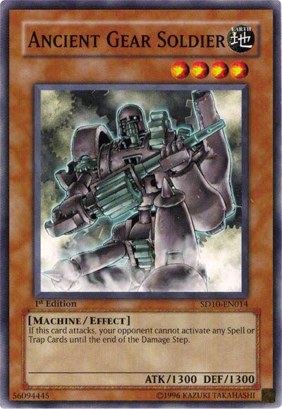 Ancient Gear Soldier [SD10-EN014] Common - Josh's Cards