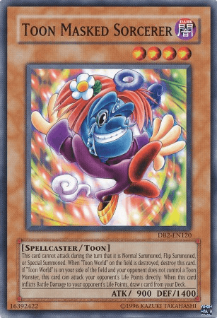 Toon Masked Sorcerer [DB2-EN120] Common - Josh's Cards