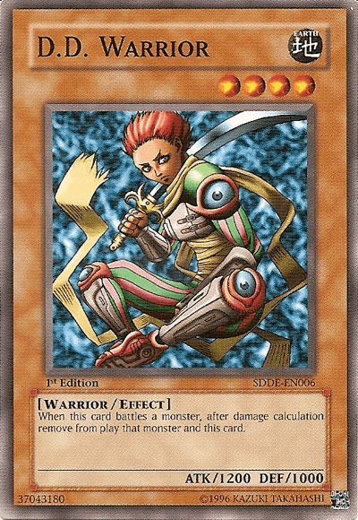 D.D. Warrior [SDDE-EN006] Common - Josh's Cards