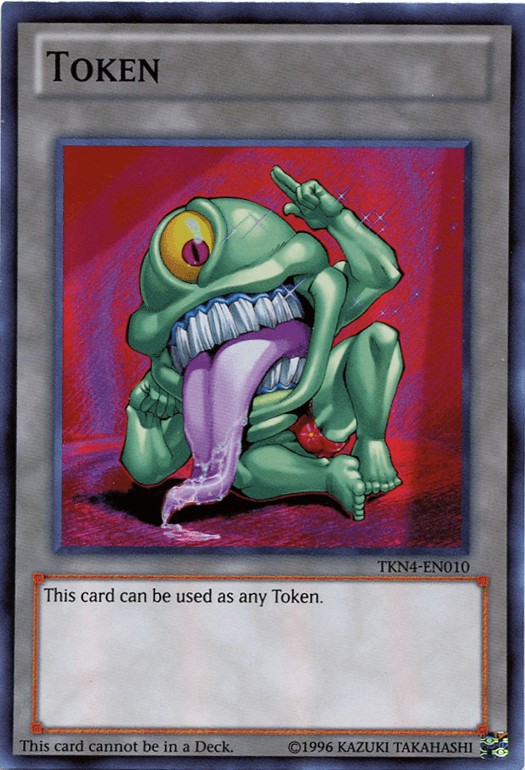 Ojama Token (Green) [TKN4-EN010] Super Rare - Josh's Cards