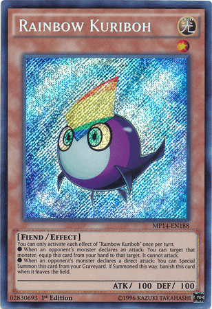Rainbow Kuriboh [MP14-EN188] Secret Rare - Josh's Cards