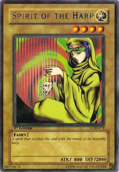 Spirit of the Harp [LOB-078] Rare - Josh's Cards