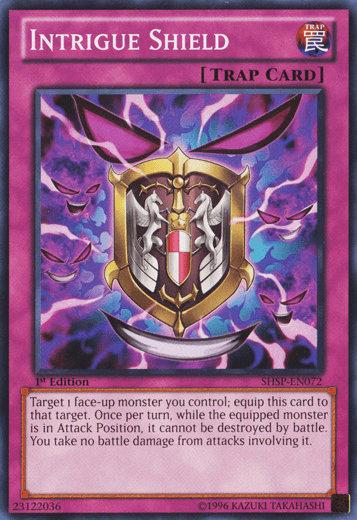Intrigue Shield [SHSP-EN072] Common - Josh's Cards