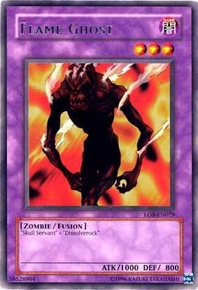 Flame Ghost [LOB-EN029] Rare - Josh's Cards