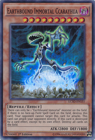 Earthbound Immortal Ccarayhua [LC5D-EN151] Super Rare - Josh's Cards