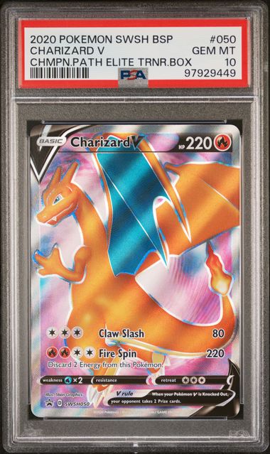 Charizard V Promo SWSH050 PSA 10