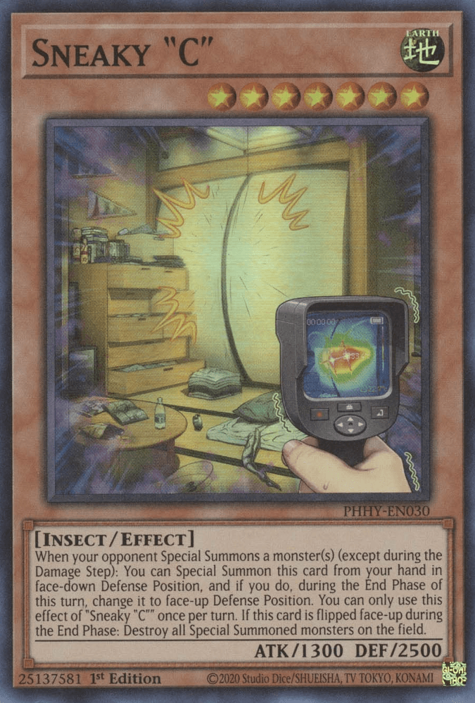 Sneaky "C" [PHHY-EN030] Super Rare - Josh's Cards