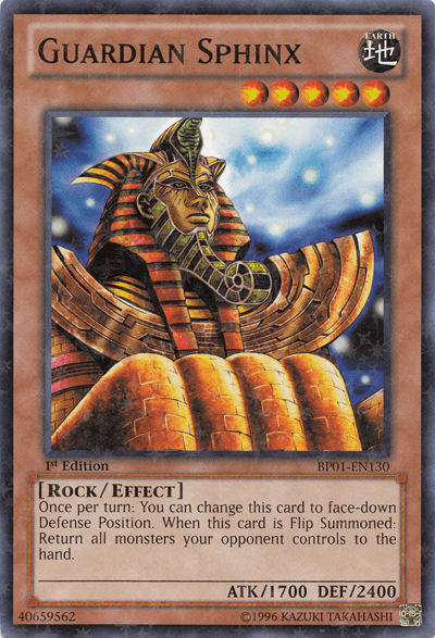 Guardian Sphinx [BP01-EN130] Starfoil Rare - Josh's Cards