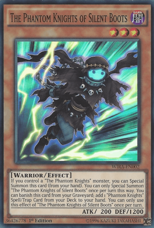 The Phantom Knights of Silent Boots [WIRA-EN002] Super Rare - Josh's Cards