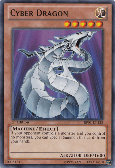 Cyber Dragon [BP01-EN138] Common - Josh's Cards