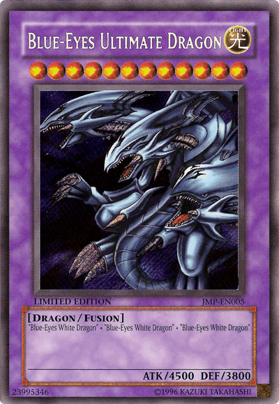 Blue-Eyes Ultimate Dragon [JMP-EN005] Secret Rare - Josh's Cards