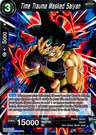 Time Trauma Masked Saiyan (BT4-117) [Colossal Warfare] Parallel Foil