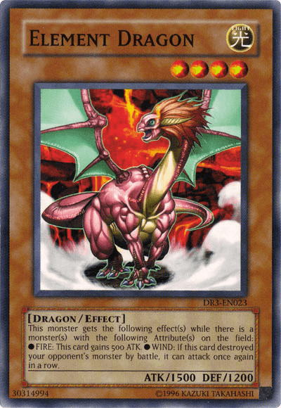 Element Dragon [DR3-EN023] Common - Josh's Cards