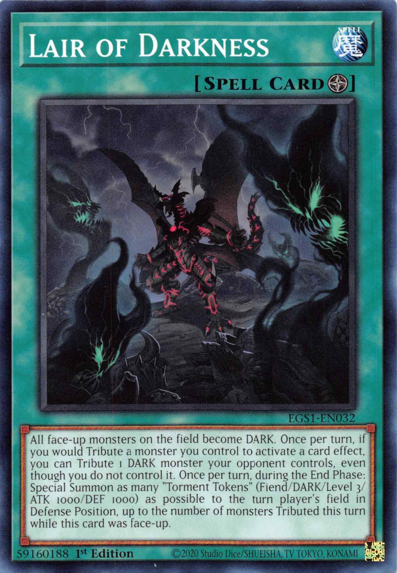 Lair of Darkness [EGS1-EN032] Common - Josh's Cards