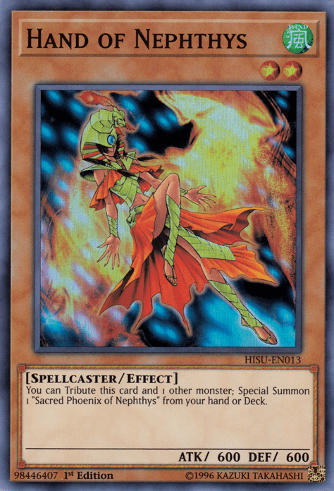 Hand of Nephthys [HISU-EN013] Super Rare - Josh's Cards