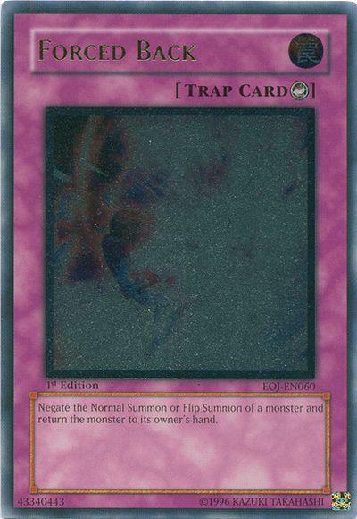 Forced Back [EOJ-EN060] Ultimate Rare - Josh's Cards