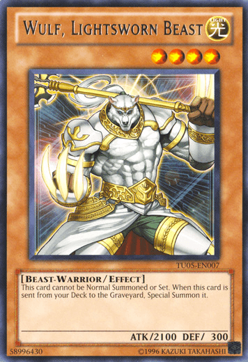 Wulf, Lightsworn Beast [TU05-EN007] Rare - Josh's Cards