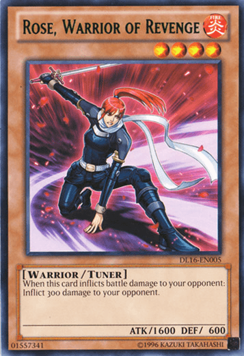 Rose, Warrior of Revenge (Green) [DL16-EN005] Rare - Josh's Cards