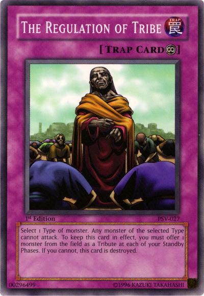 The Regulation of Tribe [PSV-027] Common - Josh's Cards