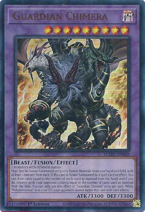 Guardian Chimera [MAZE-EN049] Ultra Rare - Josh's Cards