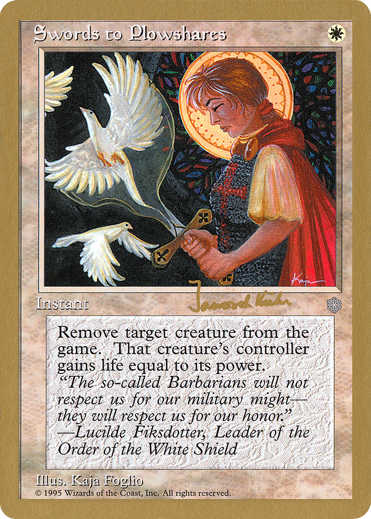 Swords to Plowshares (WCD-JK54) - World Championship Decks 1997