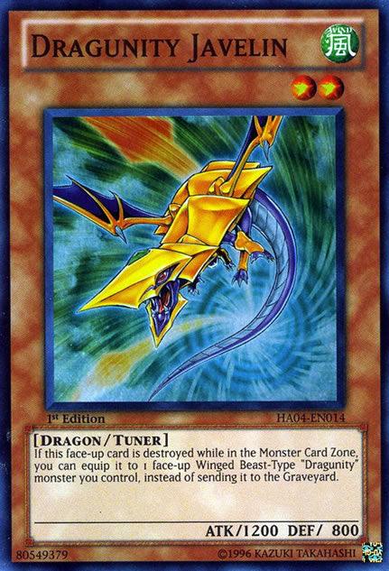 Dragunity Javelin [HA04-EN014] Super Rare - Josh's Cards