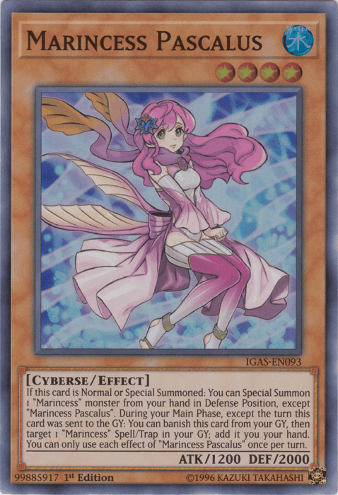 Marincess Pascalus [IGAS-EN093] Super Rare - Josh's Cards