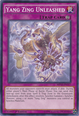 Yang Zing Unleashed [MP15-EN117] Common - Josh's Cards