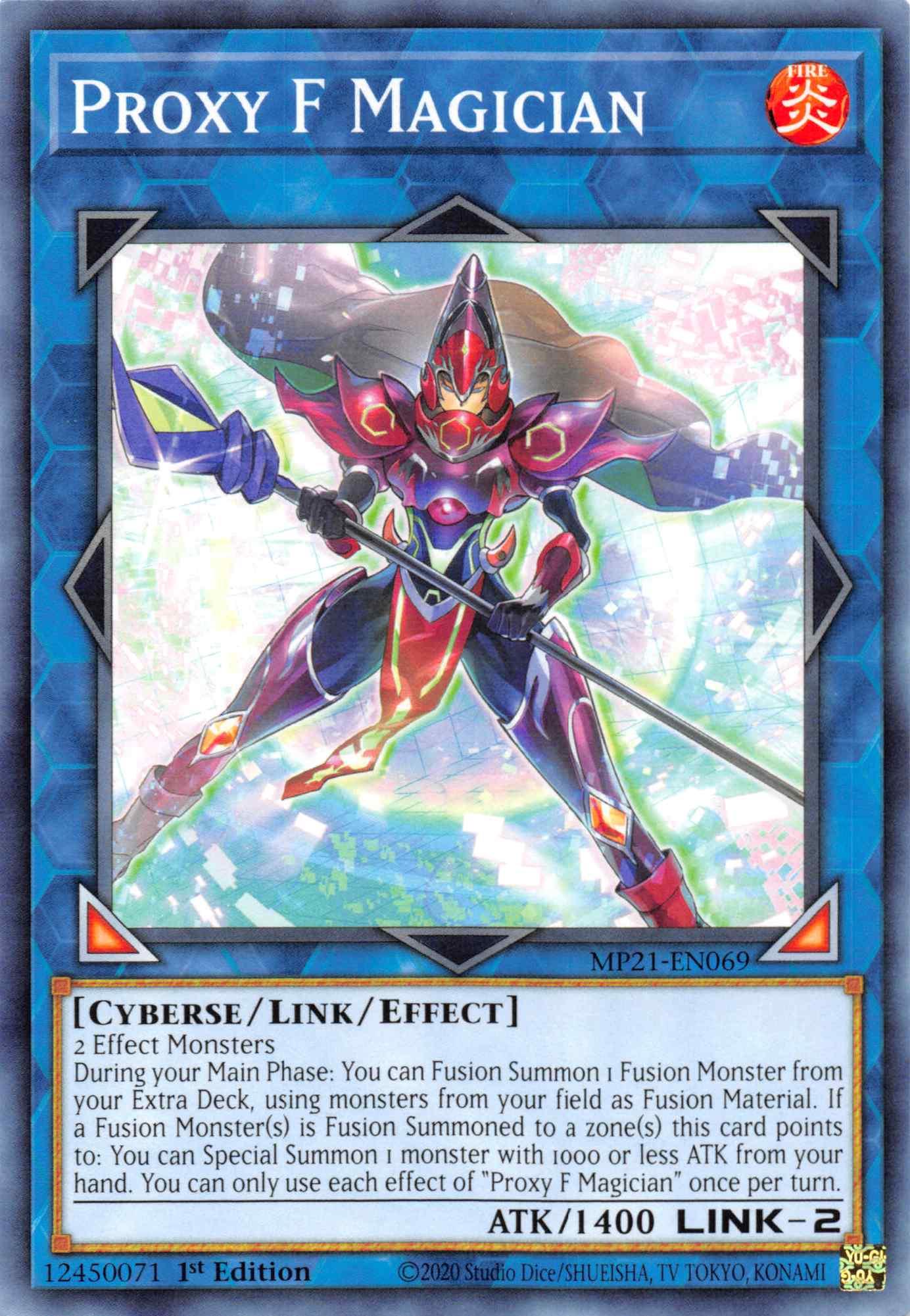 Proxy F Magician [MP21-EN069] Common - Josh's Cards
