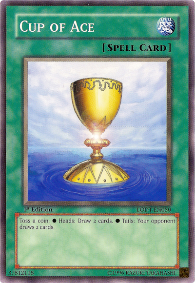 Cup of Ace (LODT-EN050) - Light of Destruction 1st Edition