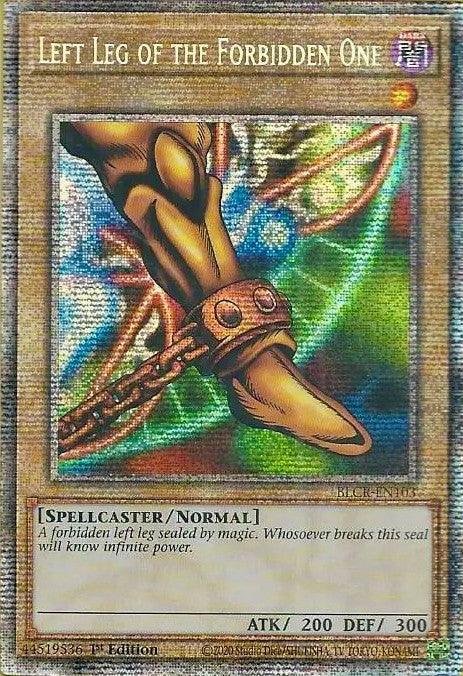 Left Leg of the Forbidden One [BLCR-EN103] Starlight Rare - Josh's Cards