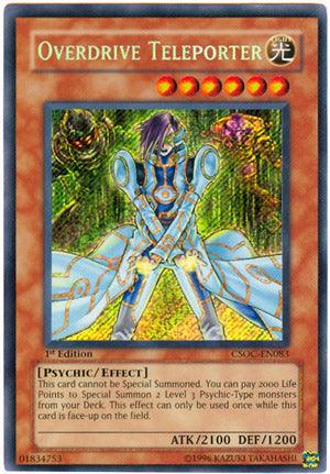 Overdrive Teleporter [CSOC-EN083] Secret Rare - Josh's Cards