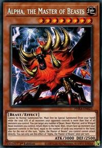Alpha, the Master of Beasts [PHRA-EN023] Secret Rare - Josh's Cards
