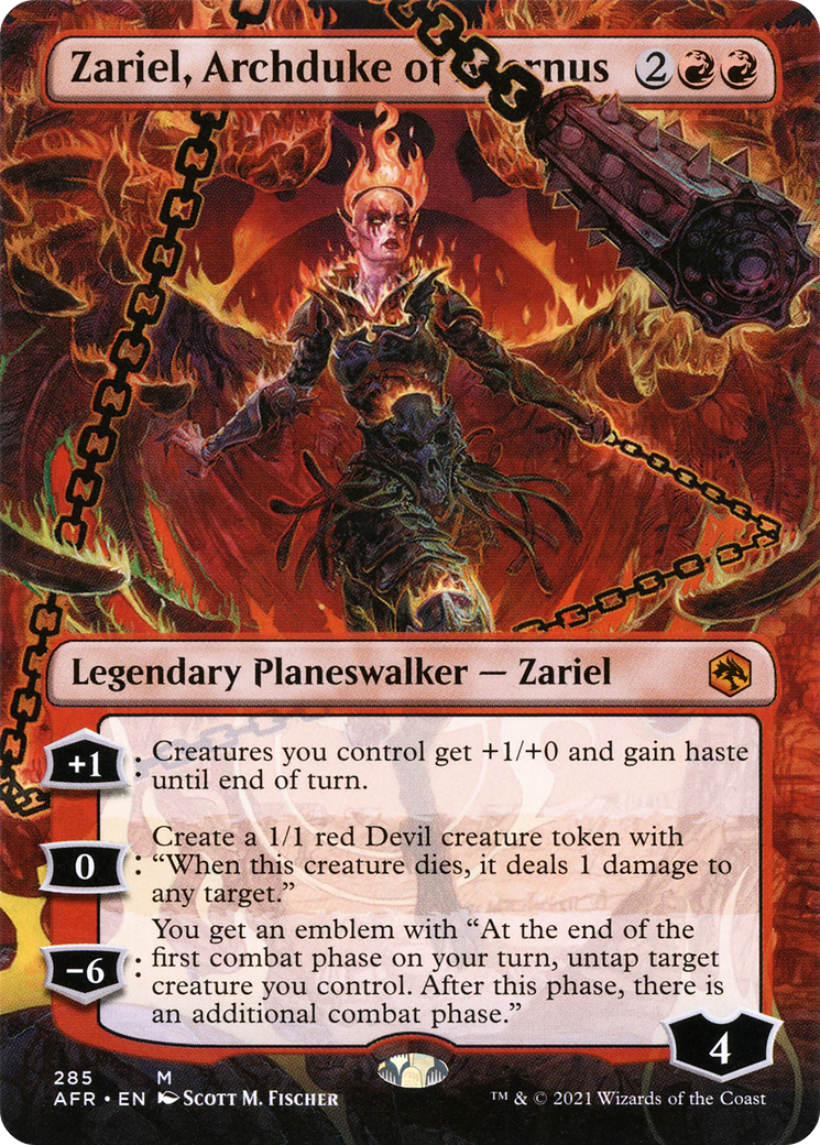 Zariel, Archduke of Avernus (AFR-285) - Adventures in the Forgotten Realms (Borderless)