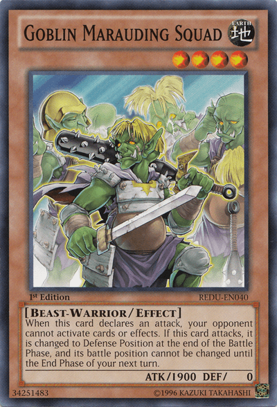 Goblin Marauding Squad [REDU-EN040] Common - Josh's Cards