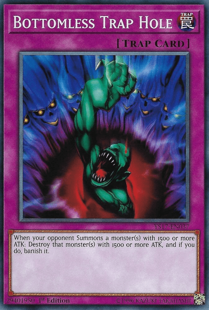 Bottomless Trap Hole [YS17-EN037] Common - Josh's Cards