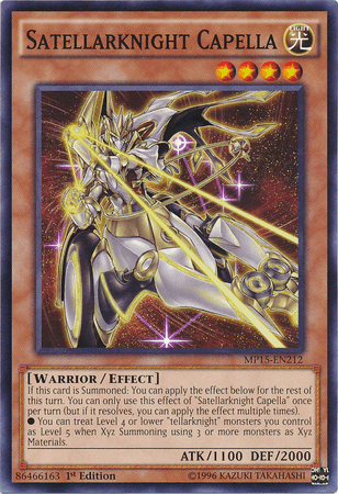 Satellarknight Capella [MP15-EN212] Common - Josh's Cards