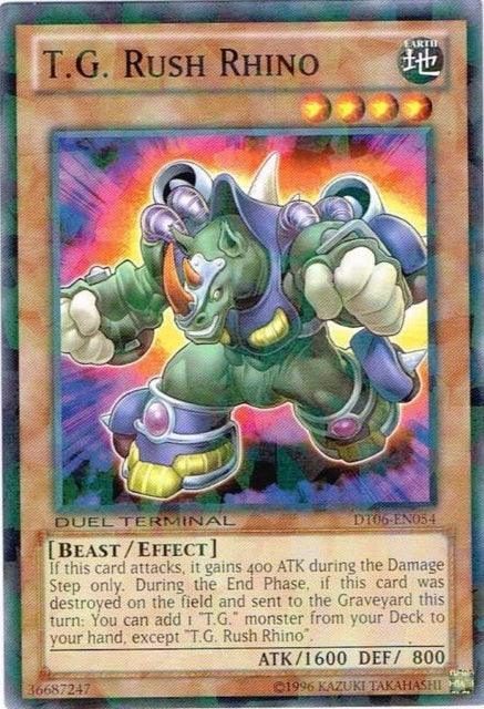 T.G. Rush Rhino [DT06-EN054] Common - Josh's Cards