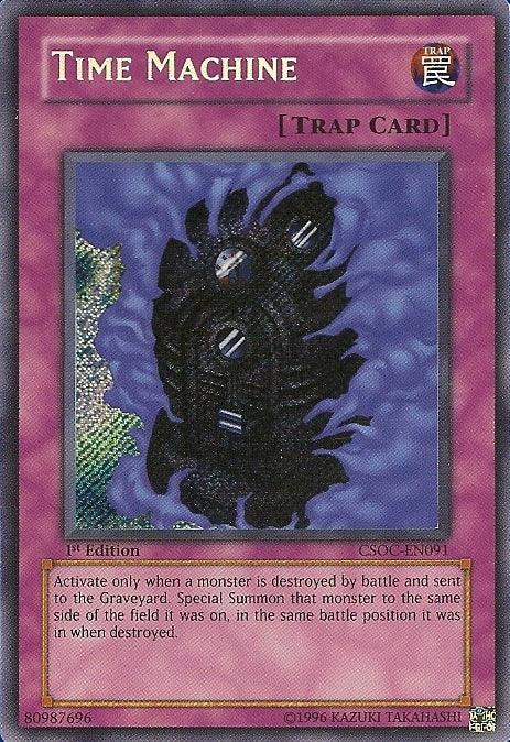 Time Machine [CSOC-EN091] Secret Rare - Josh's Cards