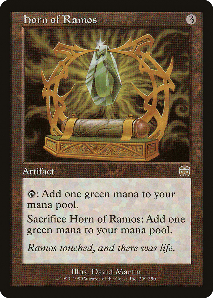 Horn of Ramos (MMQ-299) - Mercadian Masques