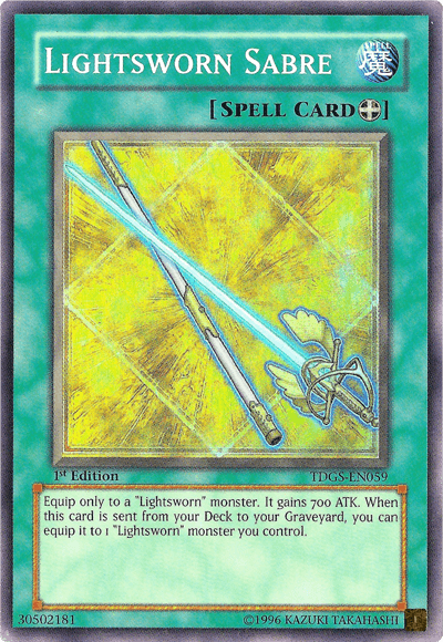 Lightsworn Sabre [TDGS-EN059] Super Rare - Josh's Cards